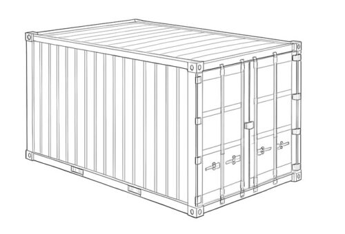 Container 20 pieds